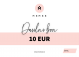 Darilni bon - 10 EUR