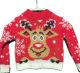 Božični pulover Rudolf- rdeč-12 mesecev
