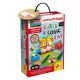 Lisciani® Montessori Baby wood kocke in logika 2 v 1