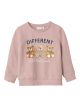 Name it® Dekliški pulover z medvedki- Sepia Rose