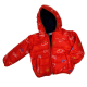 Prehodna jakna za fante-rdeča